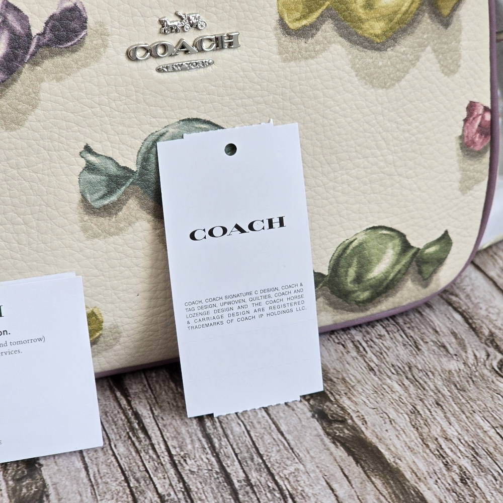 *NWT* COACH Nolita 19 Candy Paint Bag, Candy Print Purse Coach Outlet - Picture 9 of 14